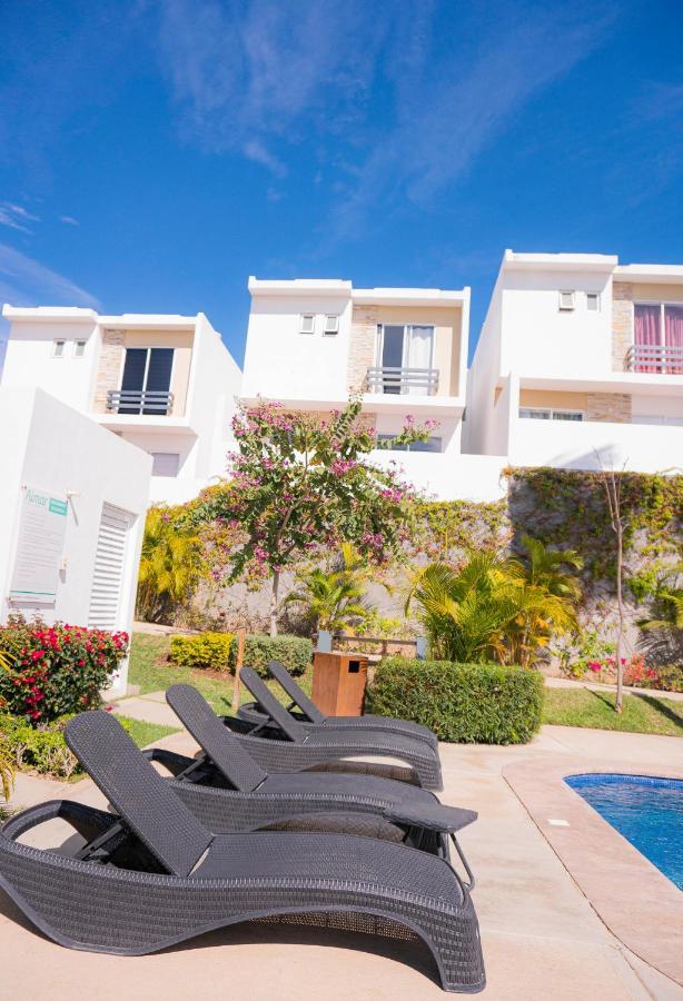 فيلا Casa En Privada Frente A La Playa Con Alberca! ماساتلان المظهر الخارجي الصورة